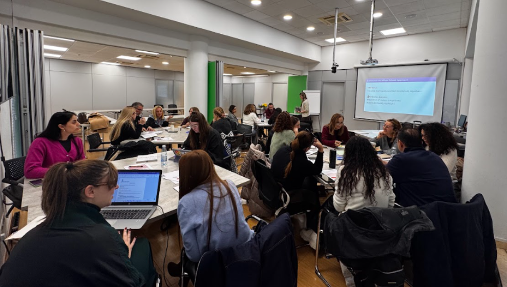 Successful completion of the first Wellbeing Champions training within the Thriving Schools project