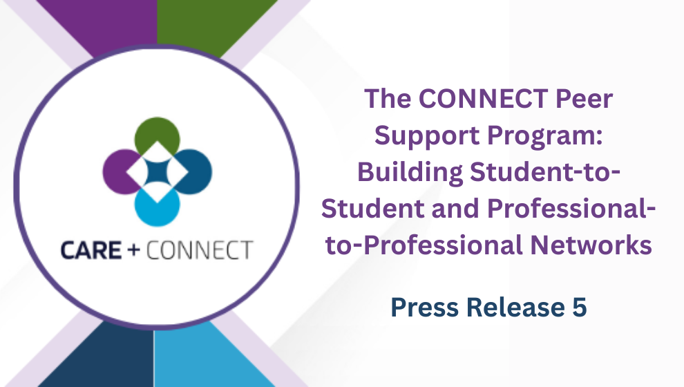 The CONNECT Peer Support Program: Building Student-to-Student and Professional-to-Professional Networks